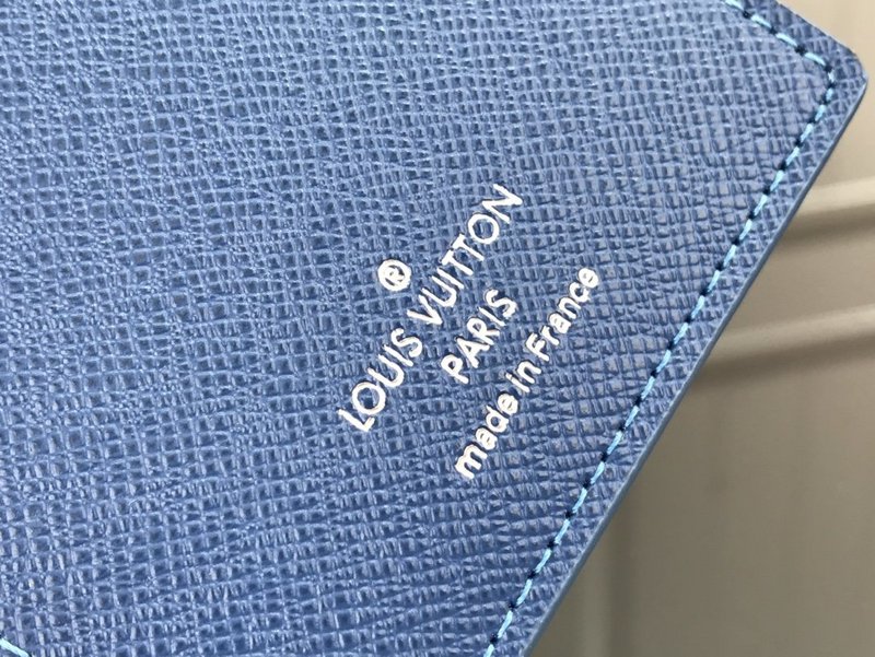 Louis Vuitton Brazza Wallet Blue Sky-5