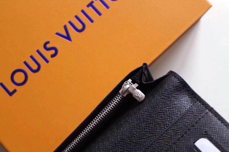 Louis Vuitton Brazza Wallet Black-1