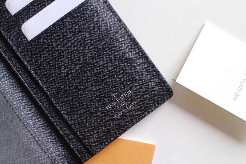 Louis Vuitton Brazza Wallet Black-2