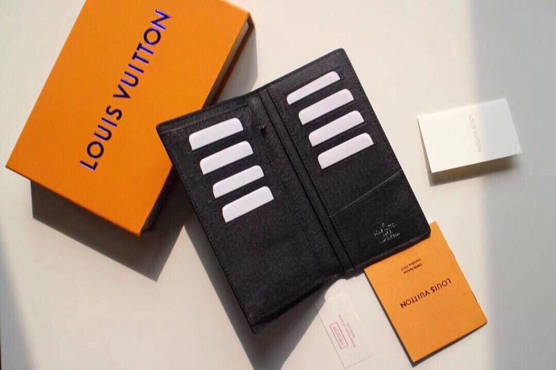 Louis Vuitton Brazza Wallet Black-3