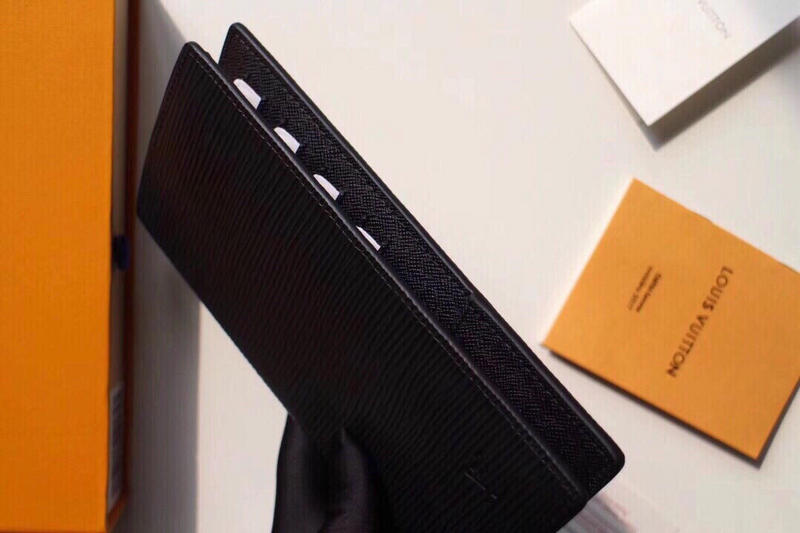 Louis Vuitton Brazza Wallet Black-4