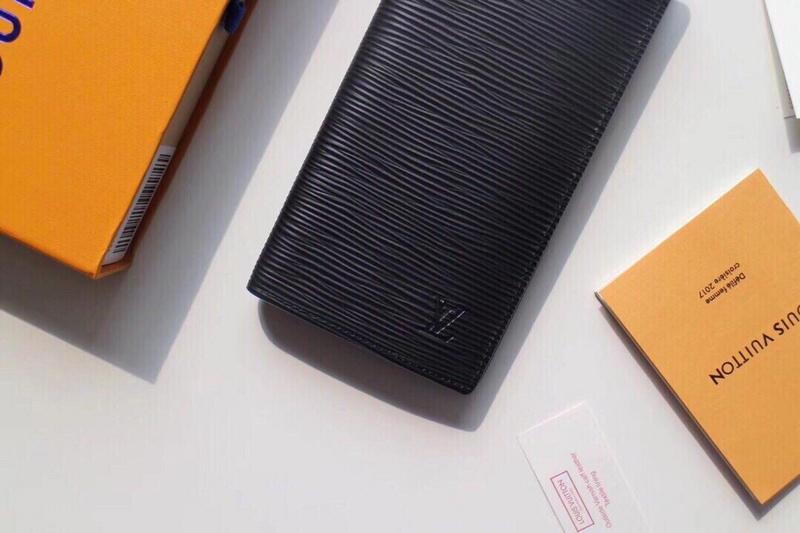 Louis Vuitton Brazza Wallet Black-5