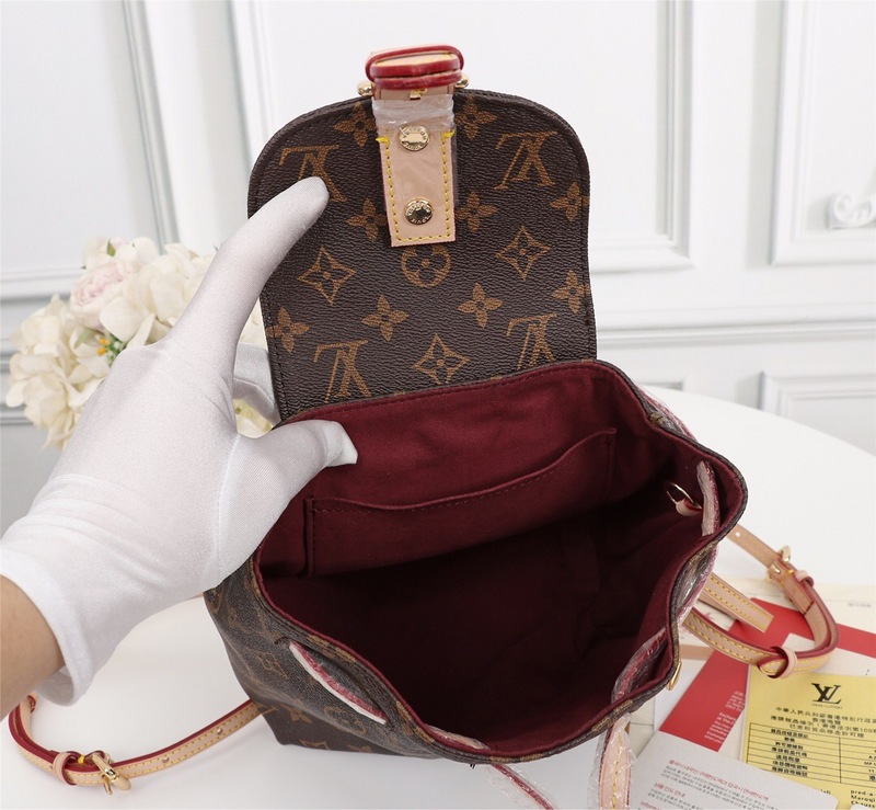 Louis Vuitton Sperone BB N44026 Negro/Blanco-4