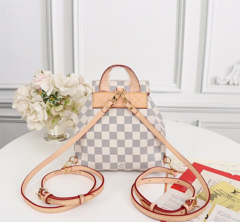Louis Vuitton Sperone BB N44026 Negro/Blanco-6
