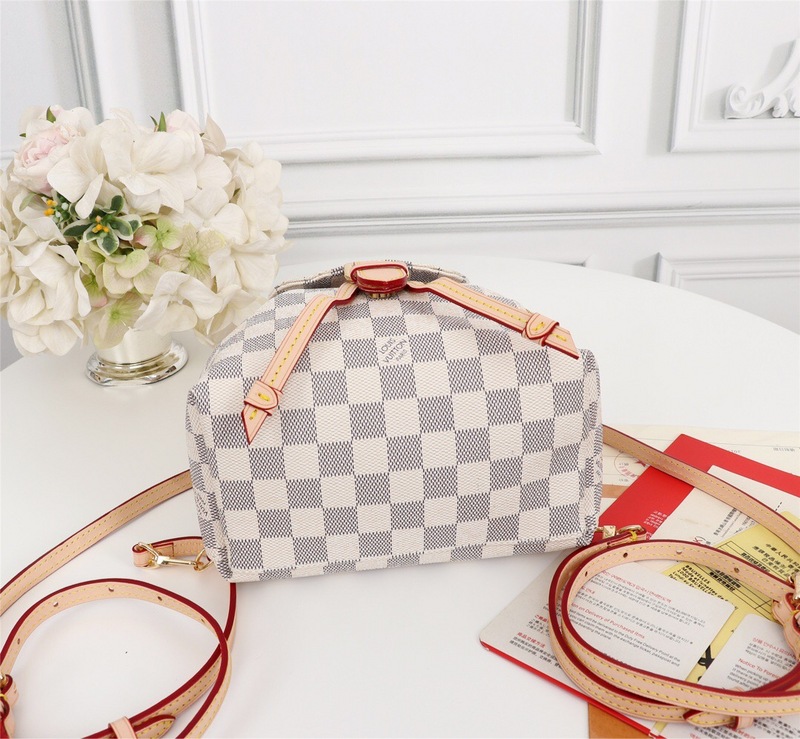 Louis Vuitton Sperone BB N44026 Negro/Blanco-8