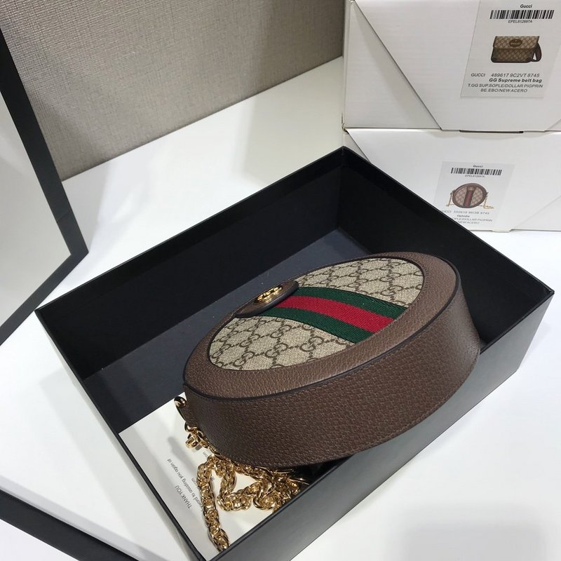 Gucci Ophidia Mini Bolso de hombro redondo-3