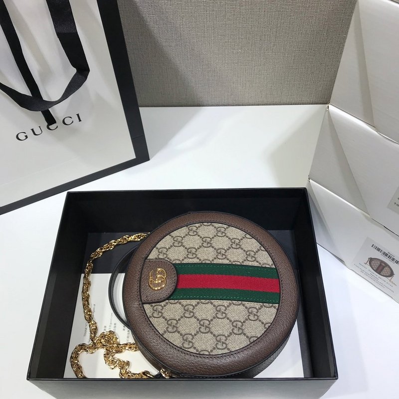 Gucci Ophidia Mini Bolso de hombro redondo-4