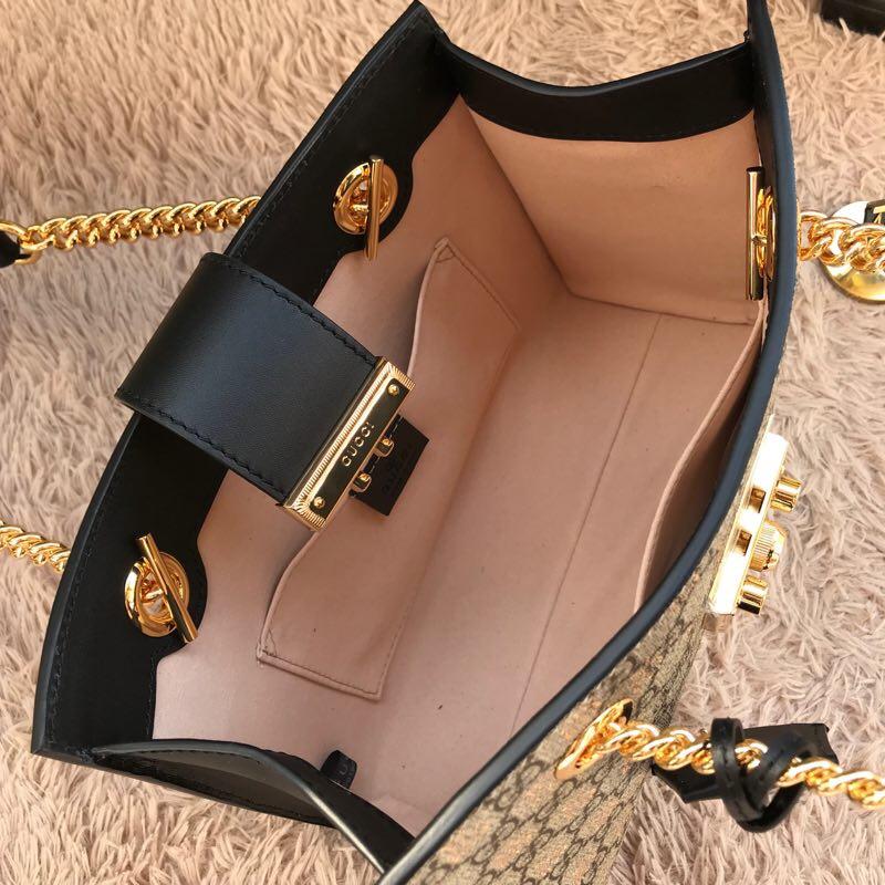Gucci candado de hombro pequeño-3