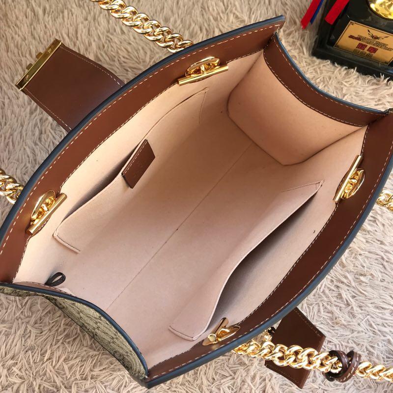 Gucci candado de hombro pequeño-4