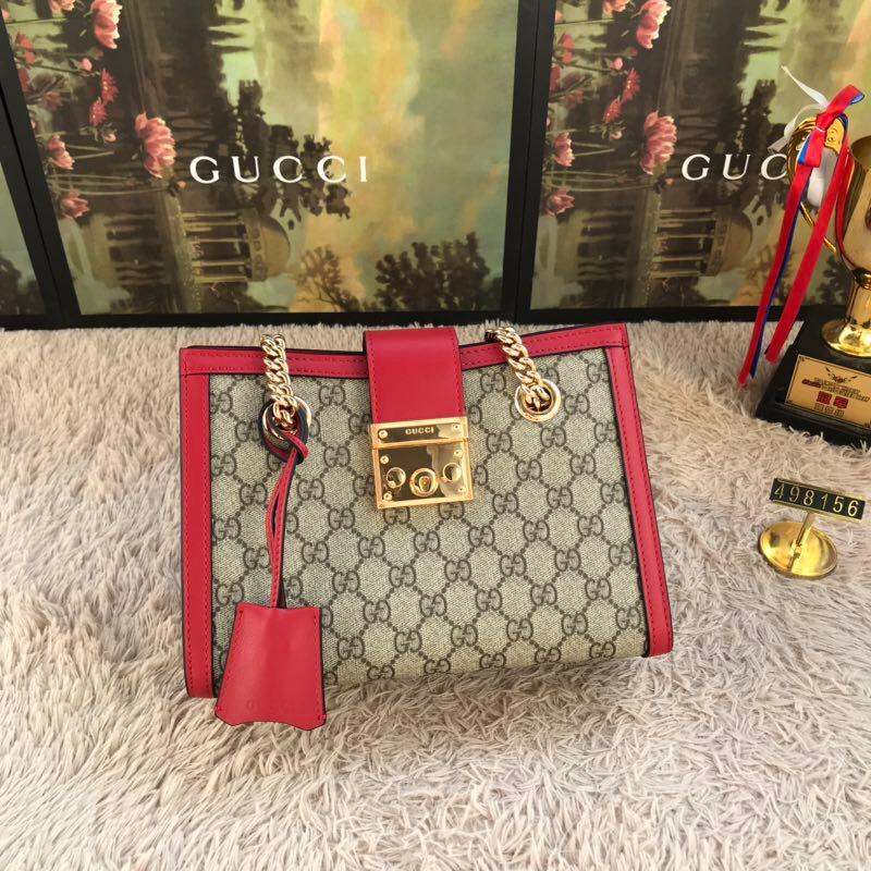 Gucci candado de hombro pequeño-8