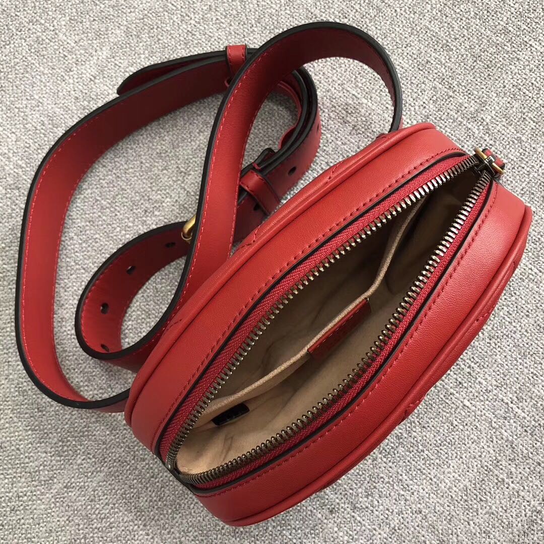 Bolsa de cuero de Gucci Marmont Matelasse-2