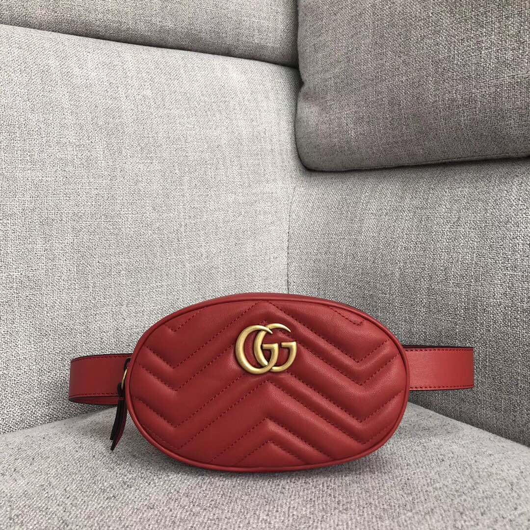 Bolsa de cuero de Gucci Marmont Matelasse-3