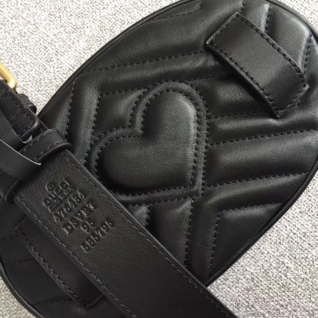Bolsa de cuero de Gucci Marmont Matelasse-4