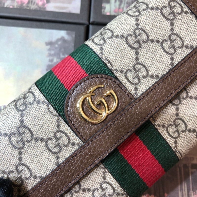 Gucci aaa-Ofidia billetera continental beige-2