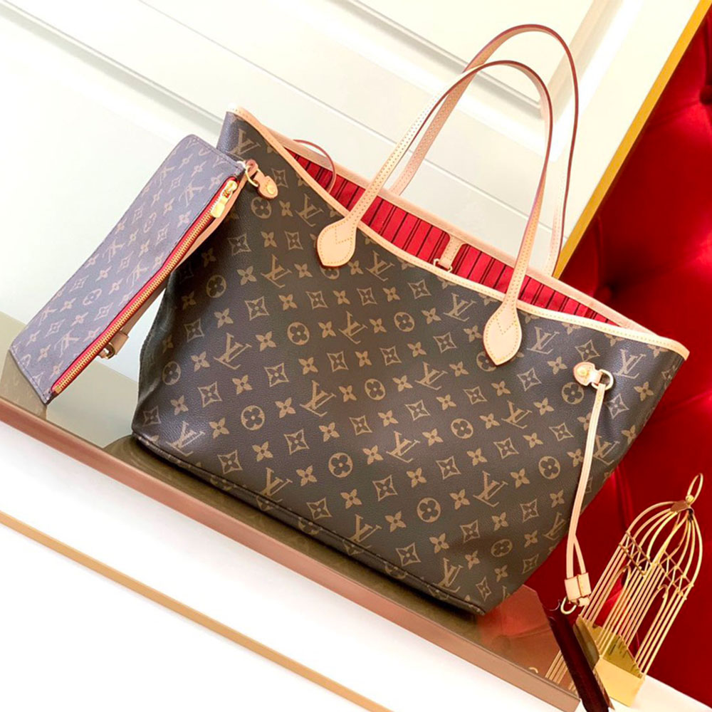 Louis Vuitton Hunfull MM N41358-32/40cm-4
