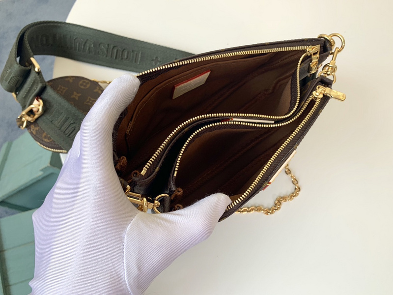 Louis Vuitton Multi Pochette AccessOires-M44813 Verde/rosa/azul-3