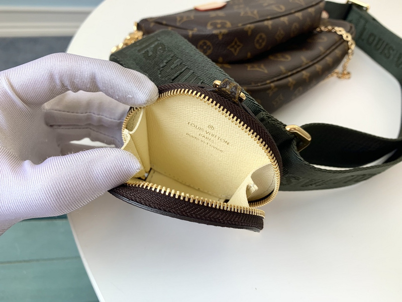 Louis Vuitton Multi Pochette AccessOires-M44813 Verde/rosa/azul-4