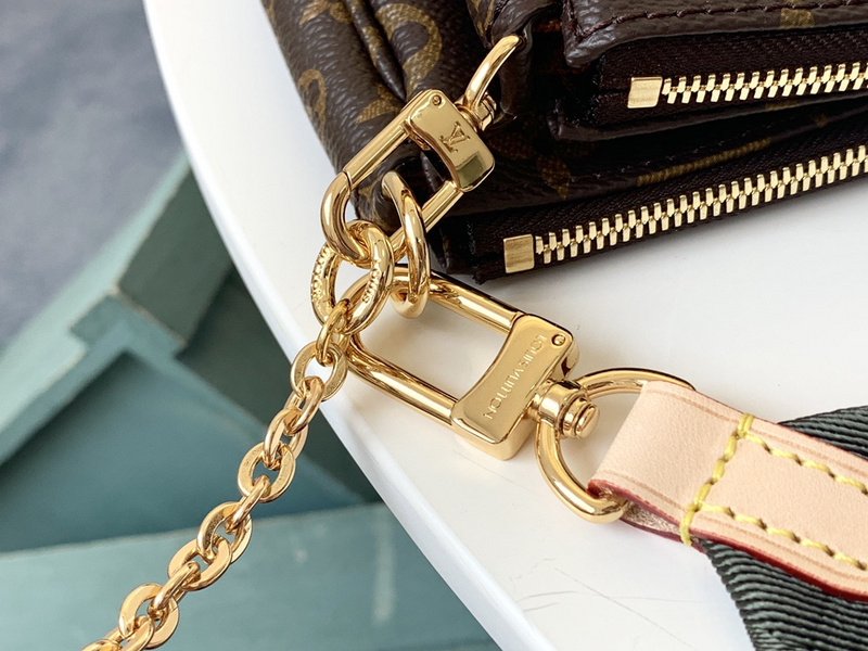 Louis Vuitton Multi Pochette AccessOires-M44813 Verde/rosa/azul-6