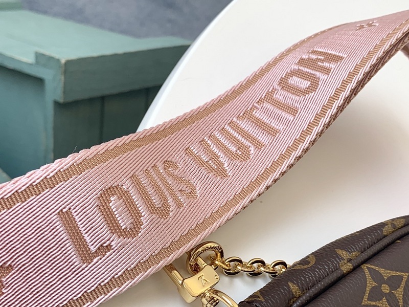 Louis Vuitton Multi Pochette AccessOires-M44813 Verde/rosa/azul-12