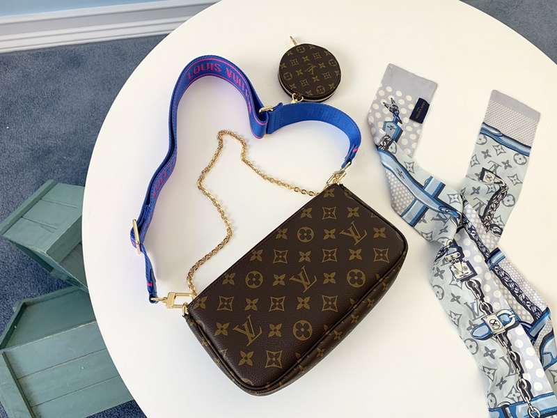 Louis Vuitton Multi Pochette AccessOires-M44813 Verde/rosa/azul-14