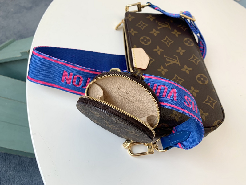Louis Vuitton Multi Pochette AccessOires-M44813 Verde/rosa/azul-16