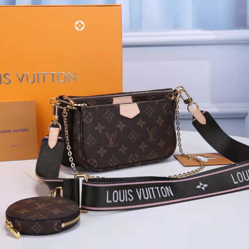 Louis Vuitton Multi Pochette AccessOires-M44813 Verde/rosa/azul-18