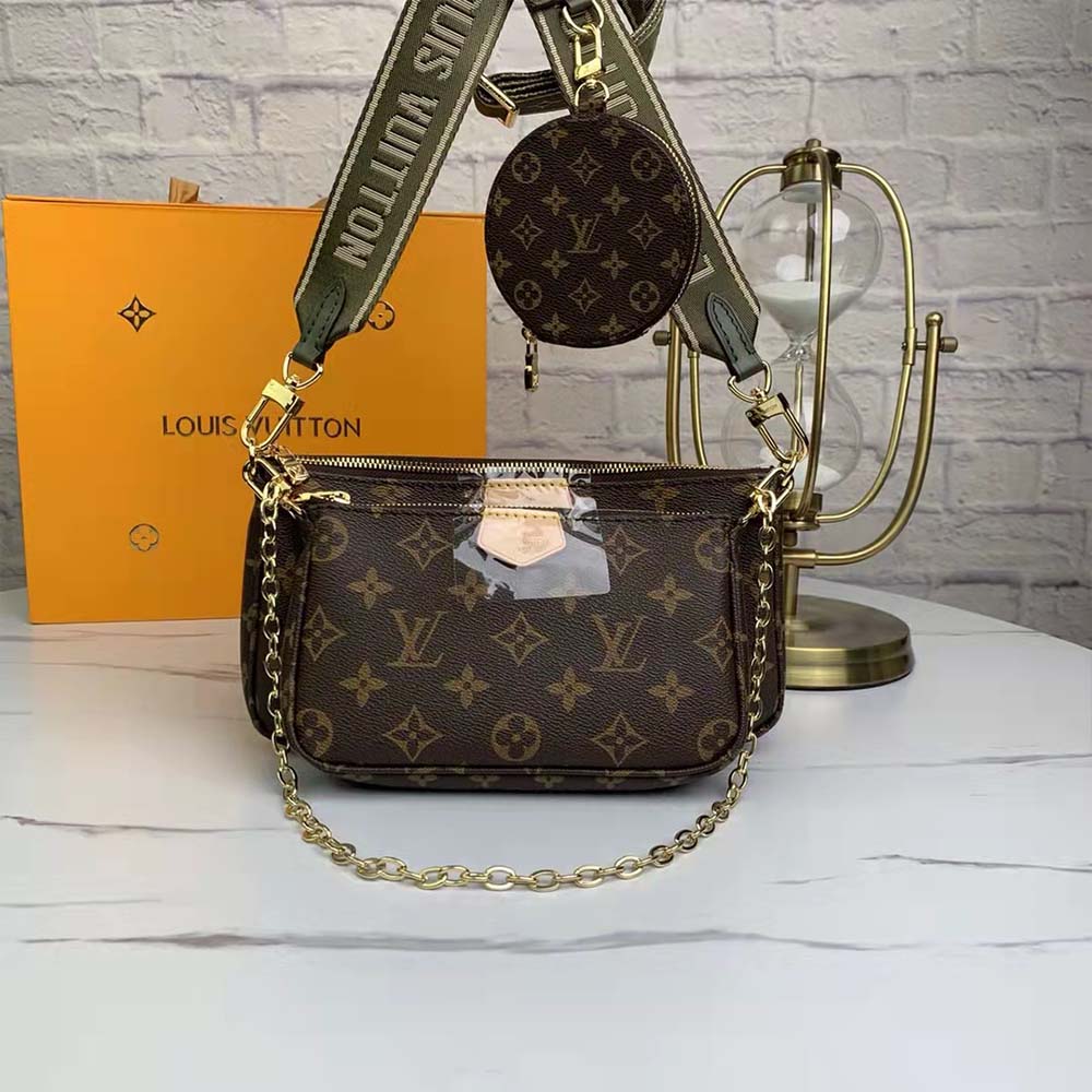 Louis Vuitton Multi Pochette AccessOires-M44813 Verde/rosa/azul-20