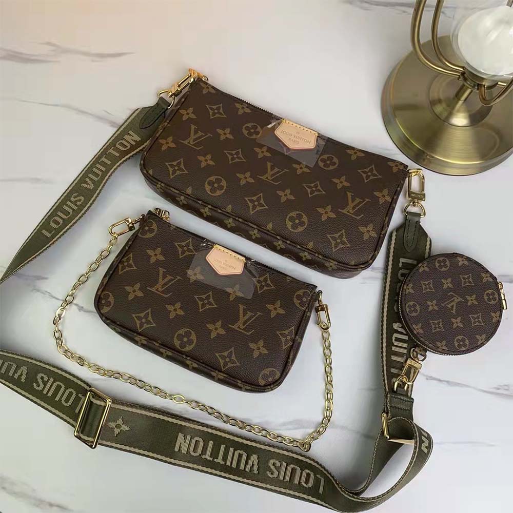 Louis Vuitton Multi Pochette AccessOires-M44813 Verde/rosa/azul-22
