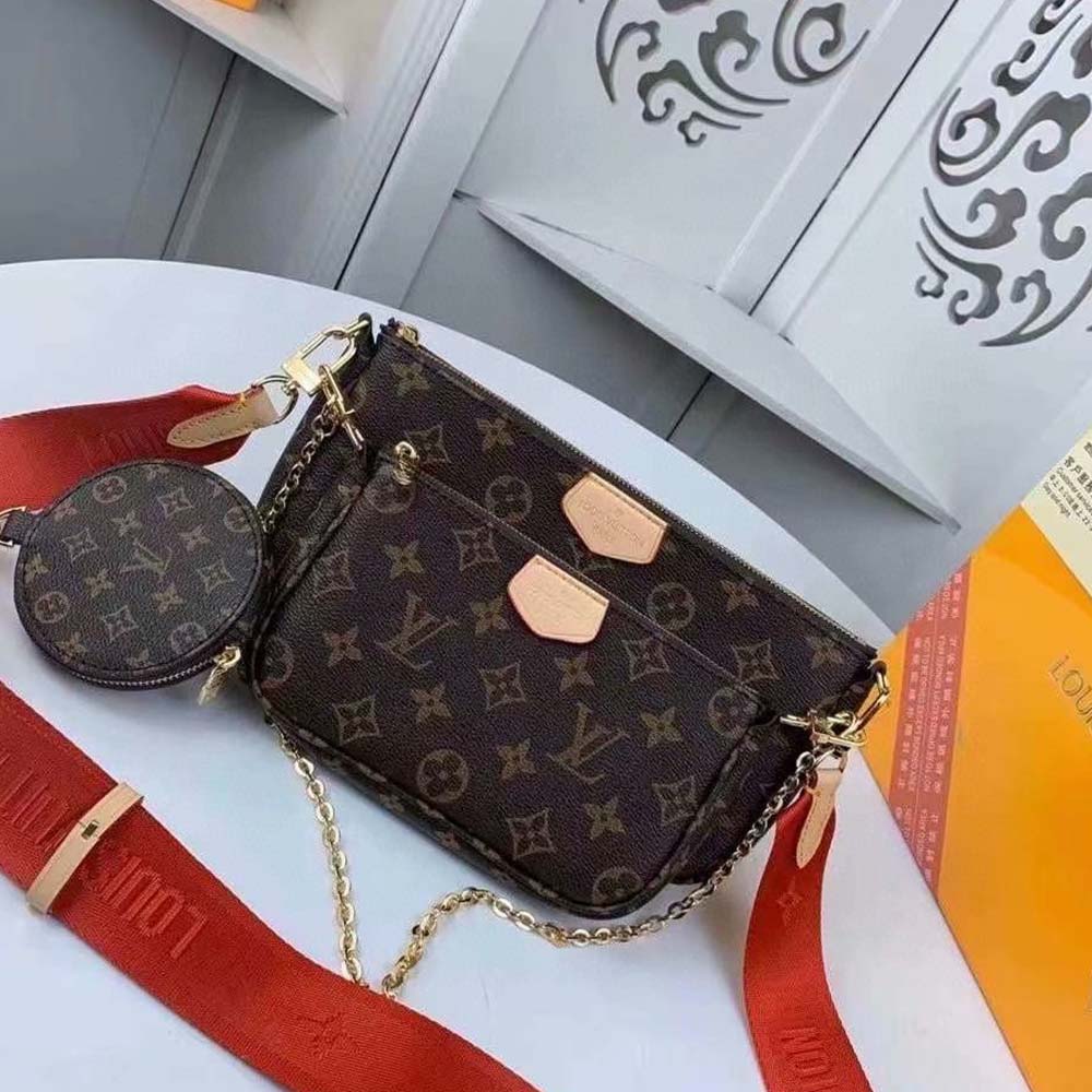 Louis Vuitton Multi Pochette AccessOires-M44813 Verde/rosa/azul-25