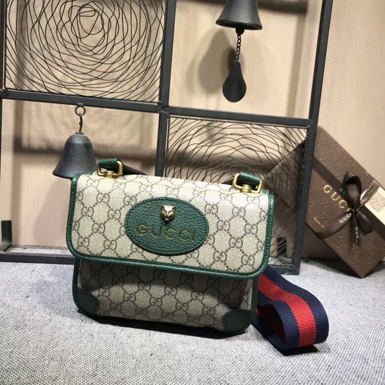 Gucci AAA-NEO Vintage Pequeño Messenger Bolsa 501050-8