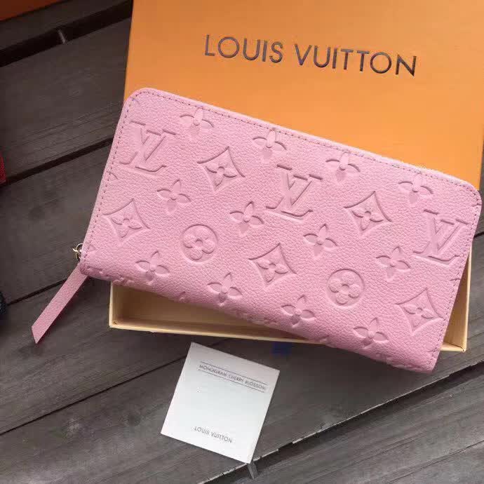 Louis Vuitton Supple Monogram Empreinte Leather Zippy Willet-15