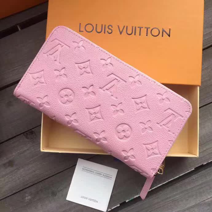 Louis Vuitton Supple Monogram Empreinte Leather Zippy Willet-16
