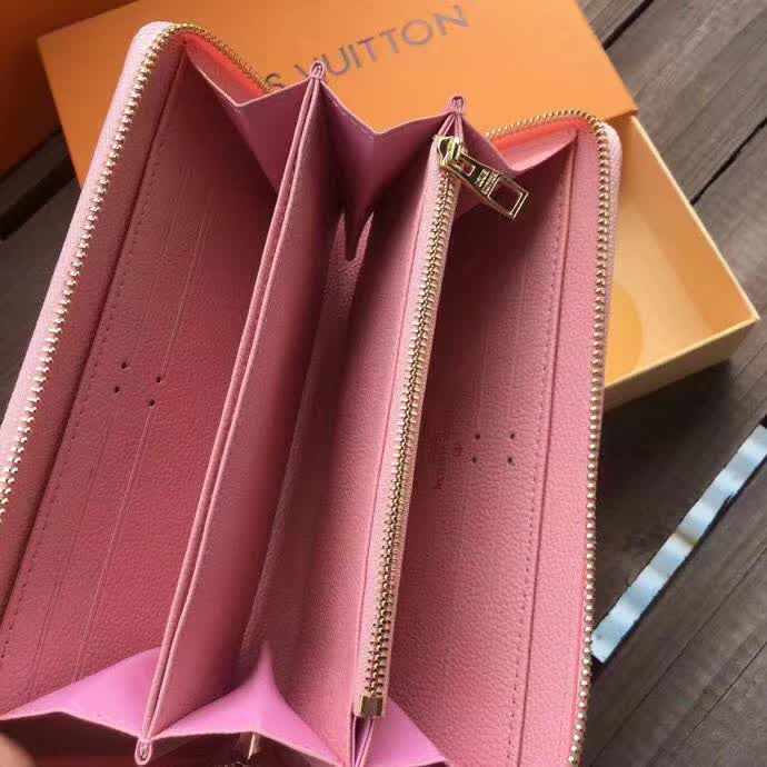 Louis Vuitton Supple Monogram Empreinte Leather Zippy Willet-17