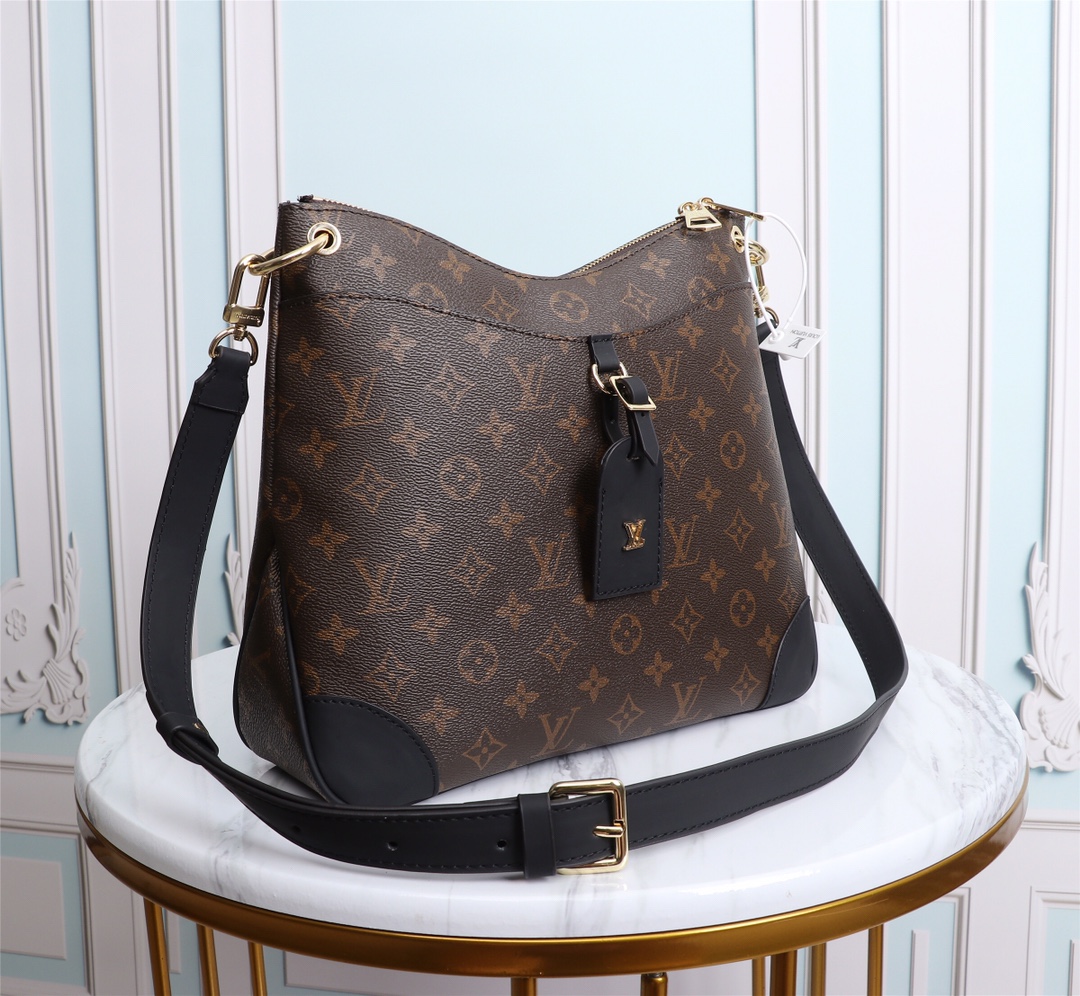 Louis Vuitton AA-ODEON MM M45352 NEGRO/NATURAL-1