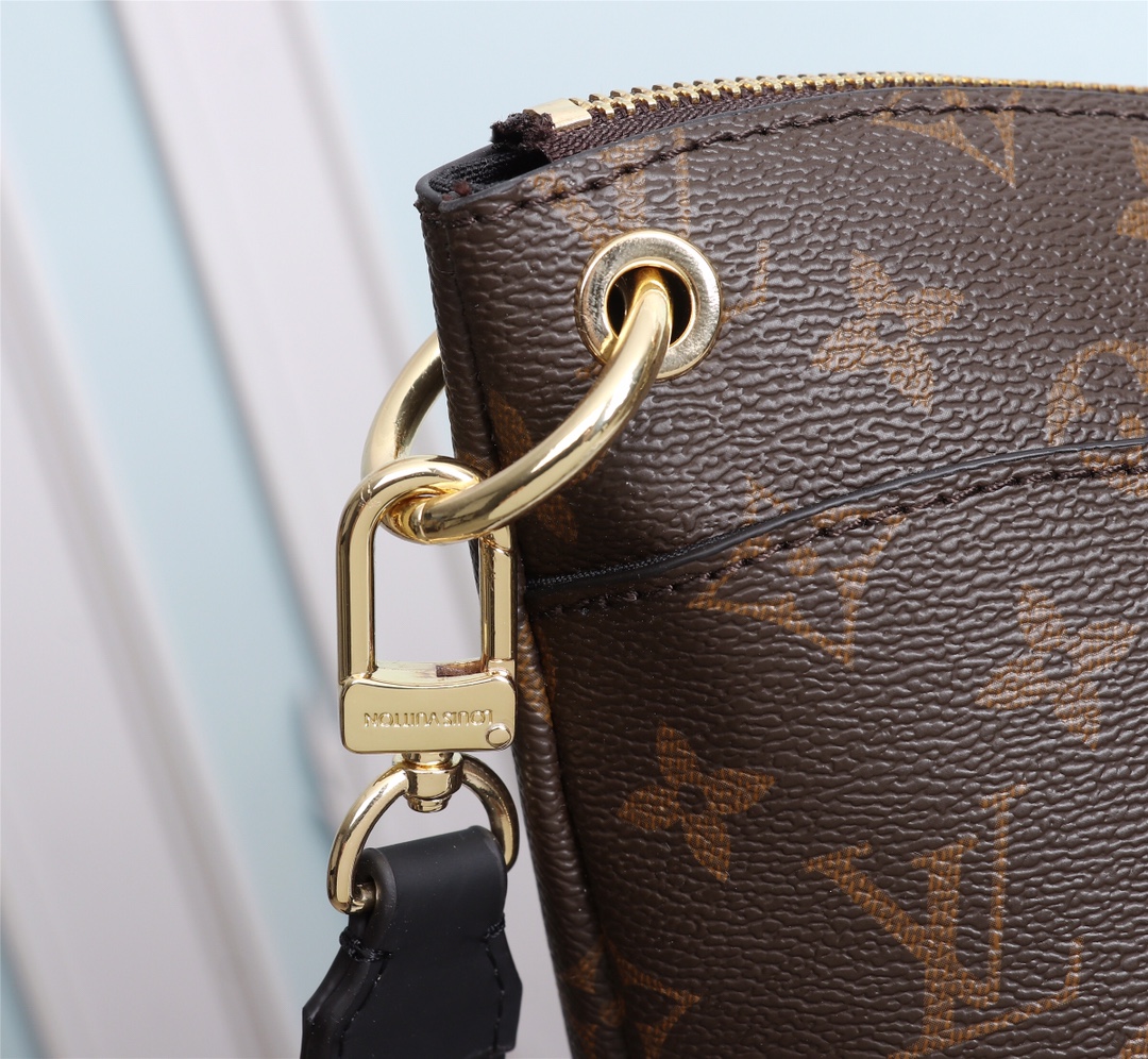 Louis Vuitton AA-ODEON MM M45352 NEGRO/NATURAL-4