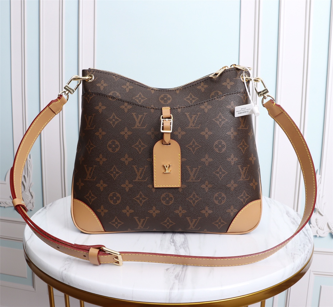 Louis Vuitton AA-ODEON MM M45352 NEGRO/NATURAL-9