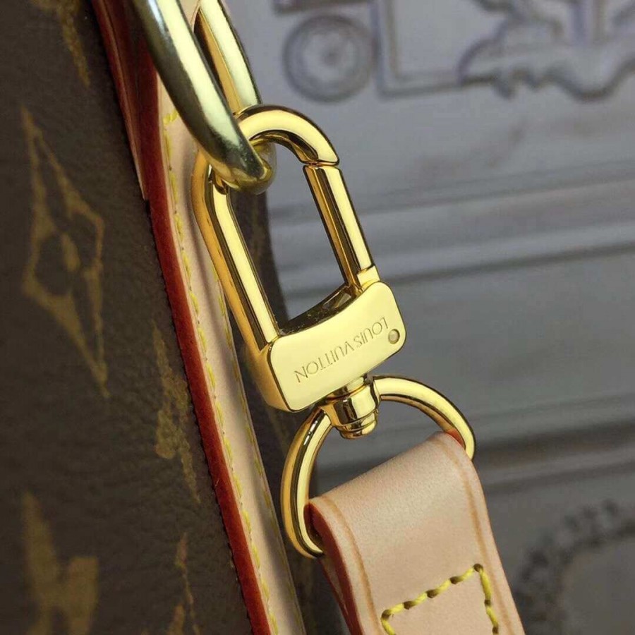 Louis Vuitton Monogram Canvas Speedy Bandouliere 35 M41111-8