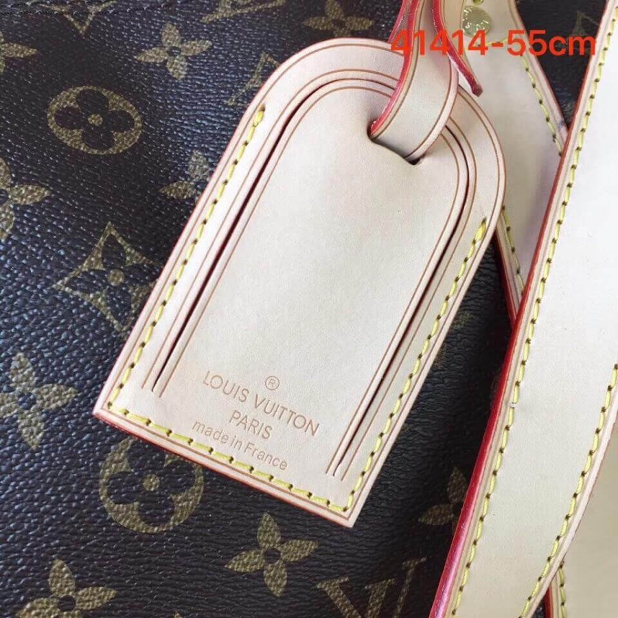lienzo de louis vuitton monogram keepall bandouliere 55 m41414-4