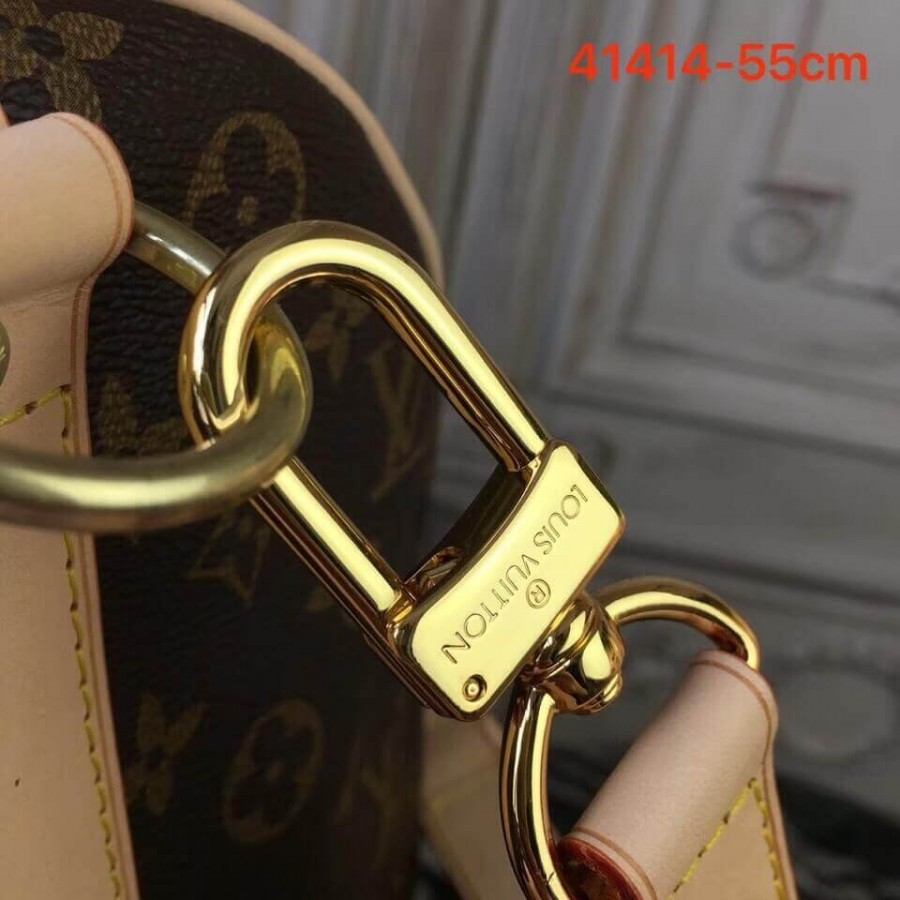 lienzo de louis vuitton monogram keepall bandouliere 55 m41414-7