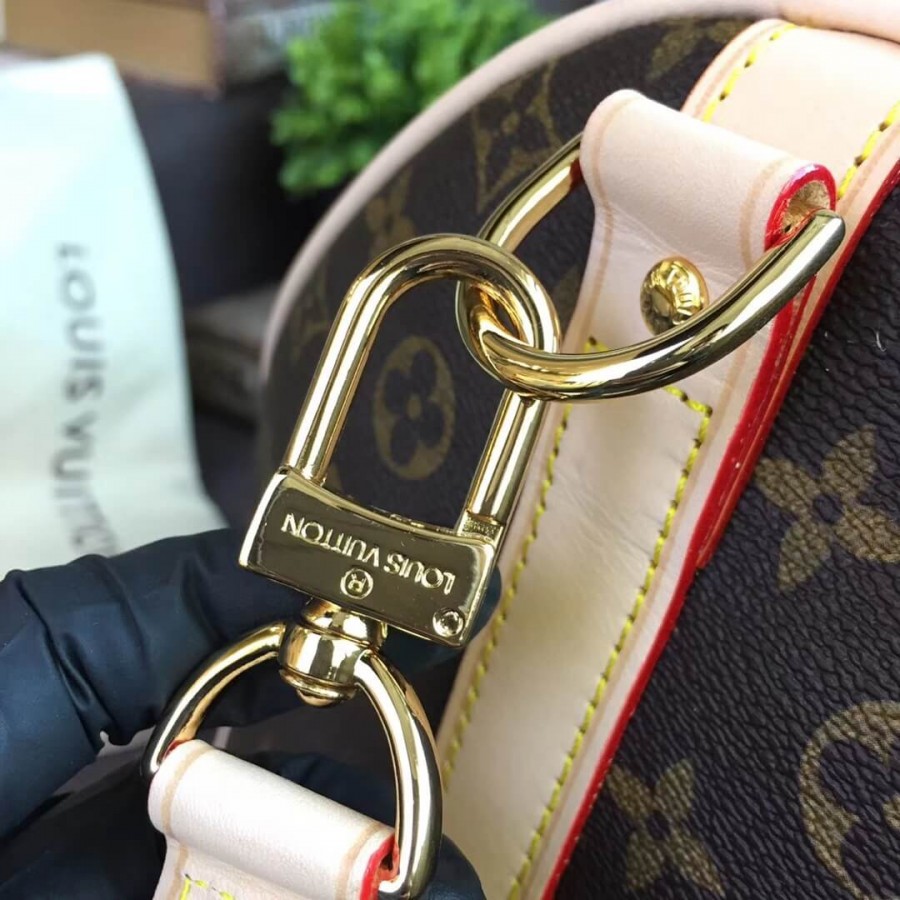lienzo de louis vuitton monogram keepall bandouliere 60 m41412-6