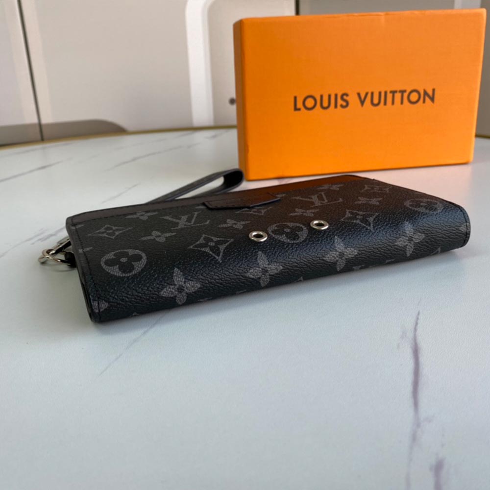 Louis Vuitton Zippy Dragonne N60379-Blk-1