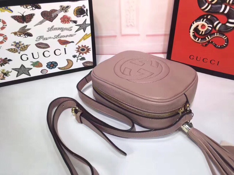 bolso de discoteca de cuero pequeño gucci soho-7