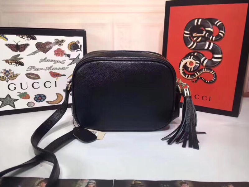 bolso de discoteca de cuero pequeño gucci soho-14