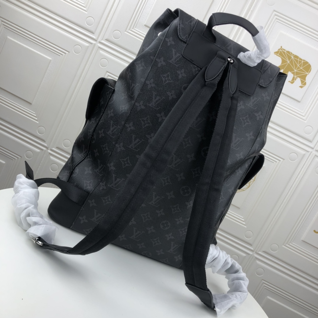 Louis Vuitton AAA-Christopher PM M43735 Mono Black-3