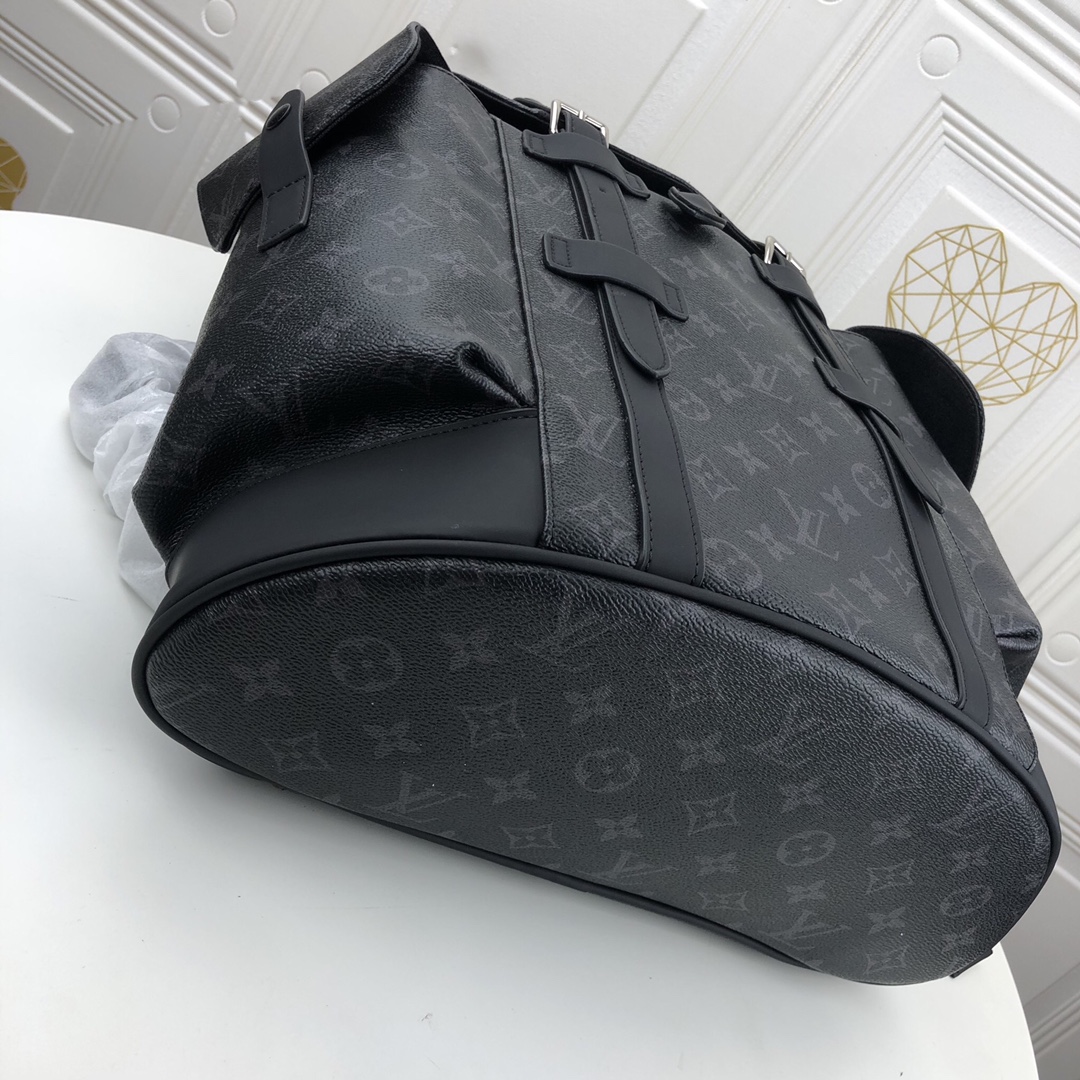 Louis Vuitton AAA-Christopher PM M43735 Mono Black-4