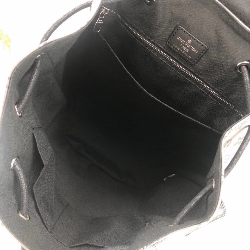 Louis Vuitton AAA-Christopher PM M43735 Mono Black-8