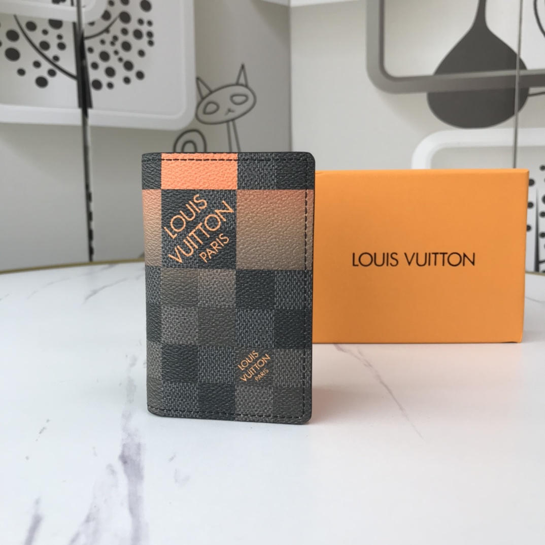 Organizador de bolsillo Louis Vuitton N40411 blanco/azul/naranja-9