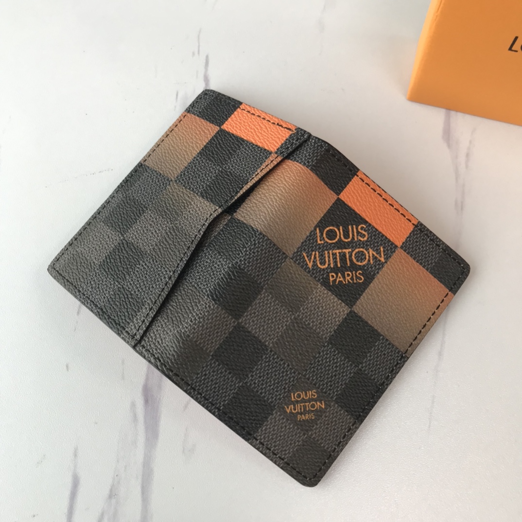 Organizador de bolsillo Louis Vuitton N40411 blanco/azul/naranja-11
