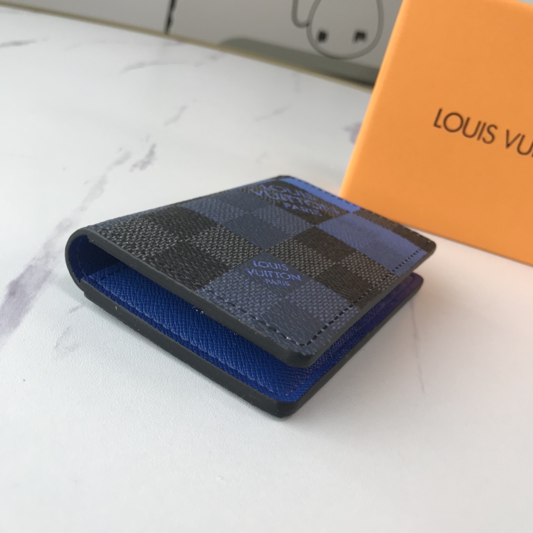Organizador de bolsillo Louis Vuitton N40411 blanco/azul/naranja-14
