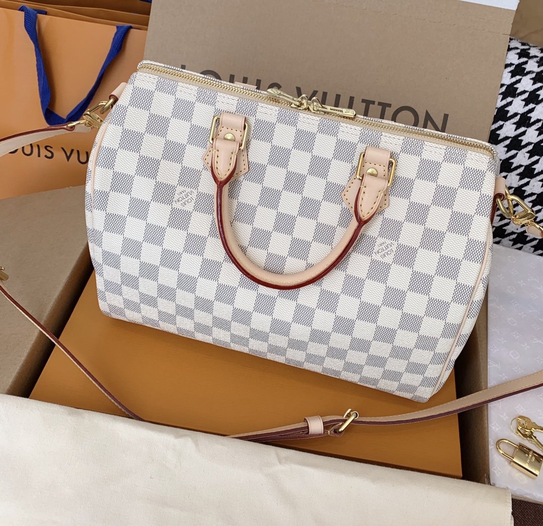 Louis Vuitton Speedy Bandouliere 25/30/35 M41112 M41111-10